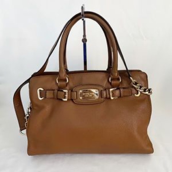 MICHAEL MICHAEL KORS SATCHEL BAG - Cognac - Picture 5 of 5